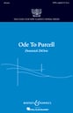 Ode to Purcell SATB choral sheet music cover